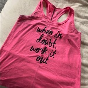 Workout Racerback Tank-Top